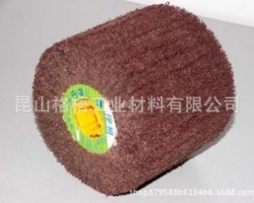 尼龍輪砂帶拋光輪尼龍拉絲輪尼龍片菜瓜布3m拉絲帶百潔布Menzerna