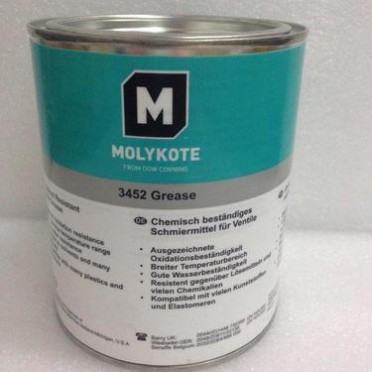 原裝道康寧摩力克Molykote 3452 Grease 氟硅酮潤滑脂 潤滑劑  1kg